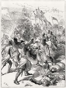 Belejringen af Waterford. Byen indtaget af overfald i 1395 af English School